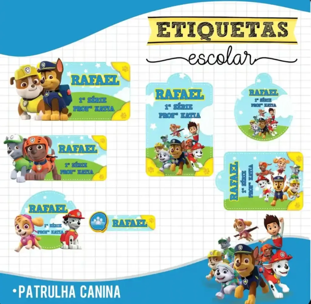 Tema Patrulha Canina